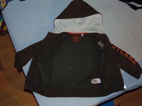 Mikina na zips, palomino,110