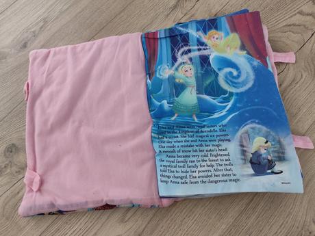 Frozen látková kniha v angličtine, 