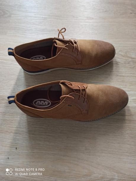 Hnedé pánske topánky, 45