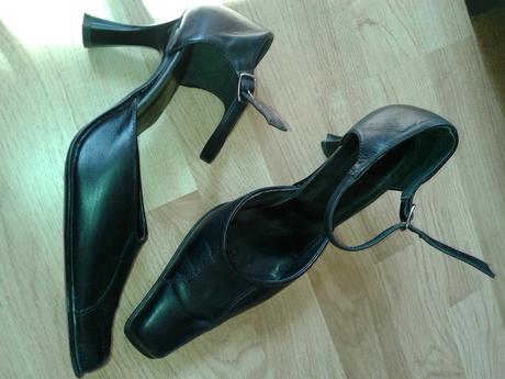 Kožené 1x obuté, slovenská výroba, 39
