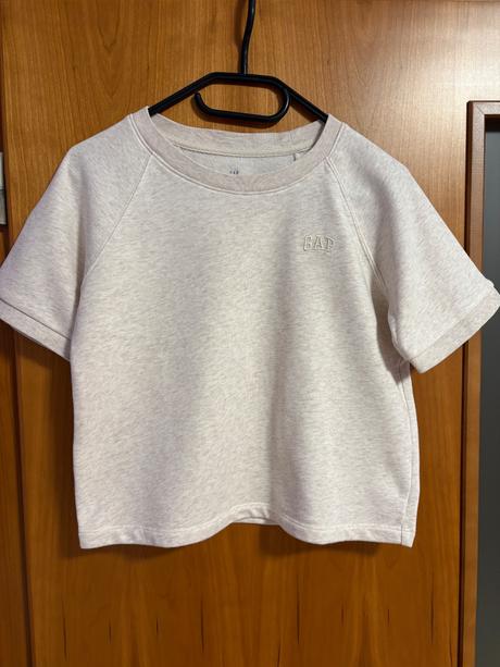 Mikinový crop top, gap,146