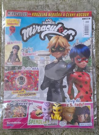 Predám alebo vymením nový časopis miraculous,
