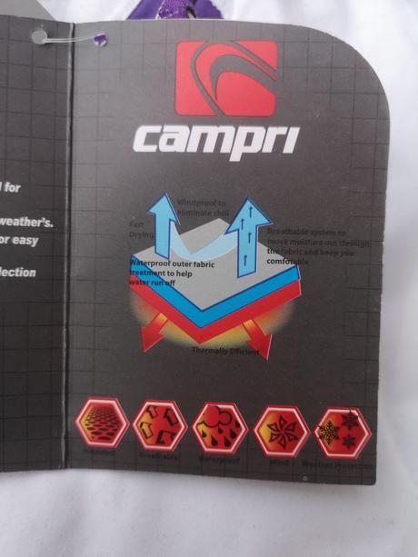 Campri dievčenské otepľovačky veľkosť 7-8 rokov, 122 / 128