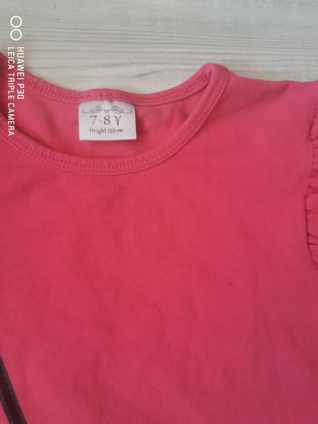 Bavlnené pohodlné šaty, 128