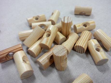 Drevený gombík 25 mm,