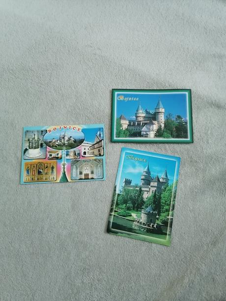 3x pohľadnice bojnice, 