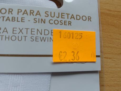 Predlžovač na podprsenku, 85d