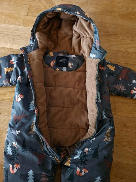 Zimná kombinéza next 86 lesné zvieratká, next,86