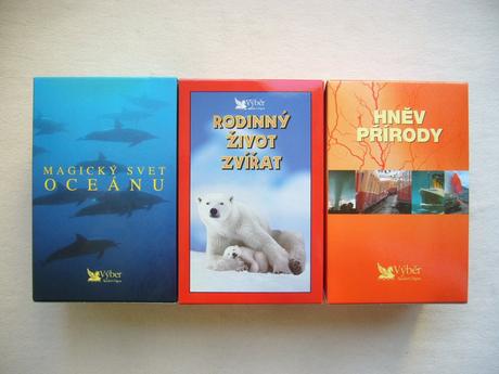 Vhs kazety - originaly,