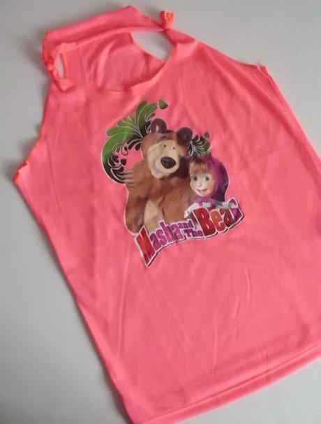 Neónové tričko s mášou - veľ. 146 a viac, 146