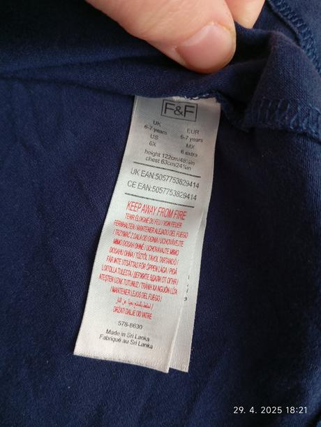 Tuniky s vianočným vzorom, f&f,122