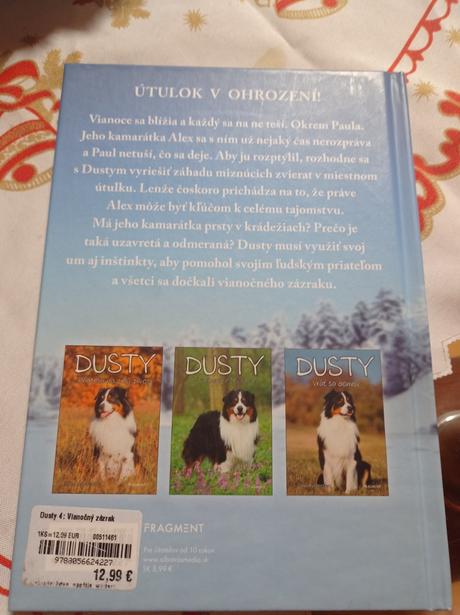 Kniha dusty - vianočný zázrak, 