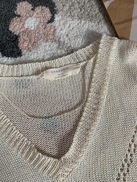 Hackovany zara svetrik tricko, zara,m