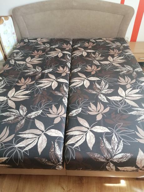 Manželská posteľ 160cm200cm- len osobne, 