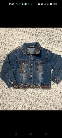 Detská riflová bunda, 104