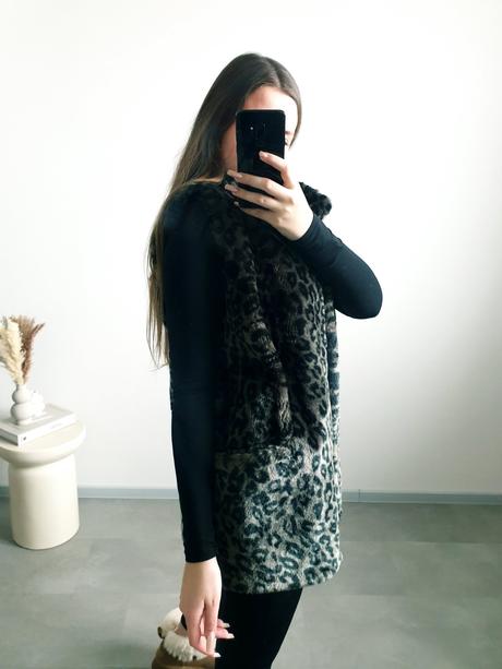 Kožušinová vesta m/l, m