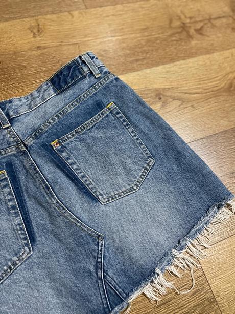 Riflová sukňa h&m, h&m,40