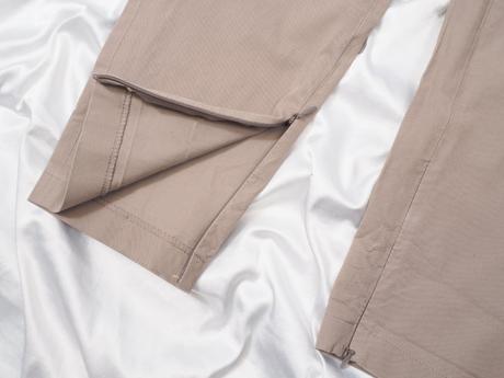 Luxusné béžové nohavice cambio, 40