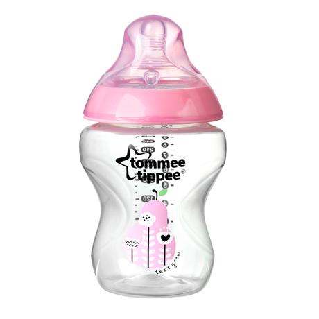 Tommee tippee sada fliaš 6ks dekor ružové, 0m+, 26, tommee tippee
