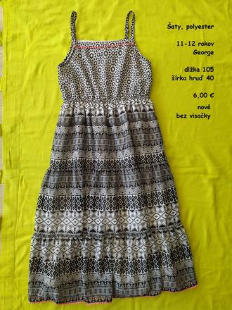 Letné šaty, george,152