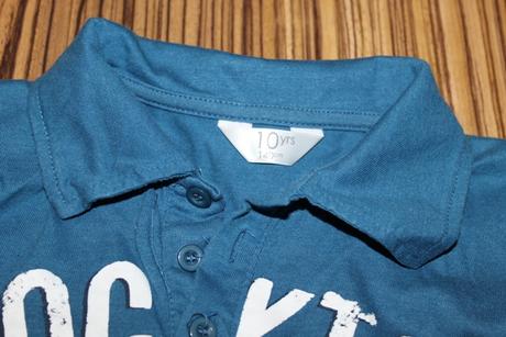 Modré polo tričko pepco v. 9/10r., pepco,134