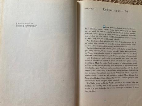 Krásna stará retro rozprávka peter pan 1971,