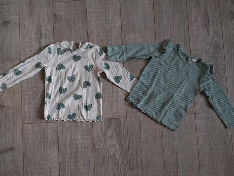 Tričká vrubkovane, h&m,92