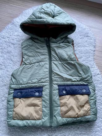 Zelenkasta vesta s kapucnou pepco, pepco,104