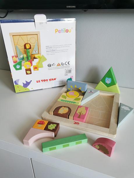 Skladačka lesík, puzzle zn. le toy van,