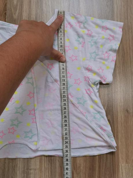 Crop top s hviezdičkami, 158