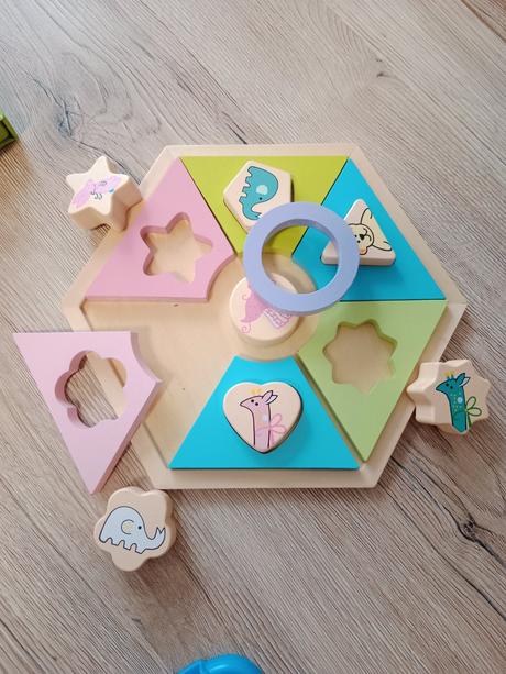 Drevená vkladačka,