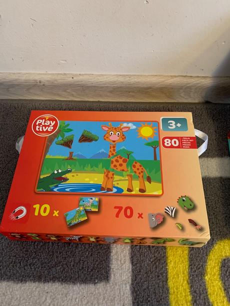 Playtive-magneticky box-puzzle- zvierata, 