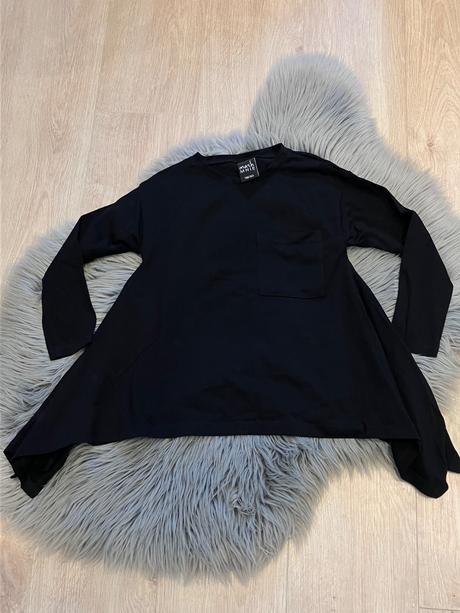 Dievčenská čierna tunika (116-122), 116