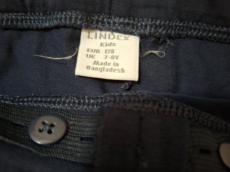 Nohavice capri lindex, lindex,128