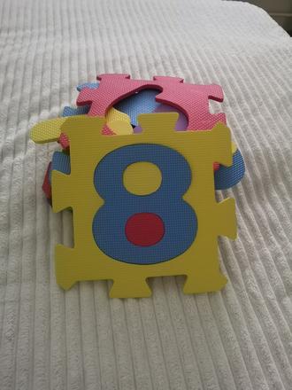 Penové puzzle pre najmenších-čísla,