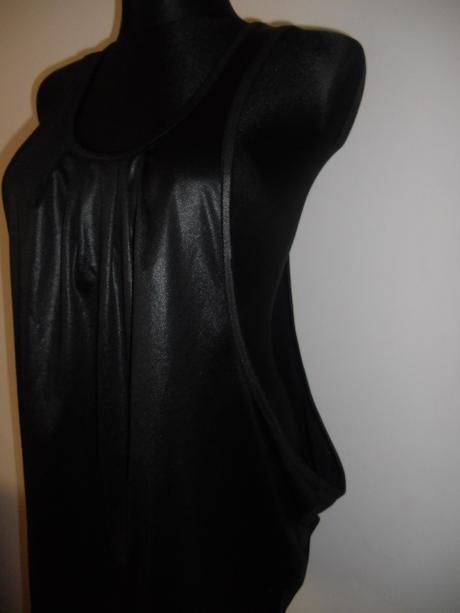 Extravagantný top/ minišaty, l