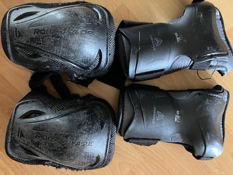 Korčule veľ. 33-36 + chrániče zdarma, 33