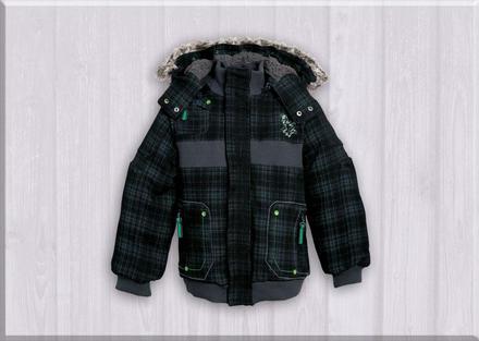 Zimná chlapčenská vetrovka 52-195, mariquita,116 / 122 / 128