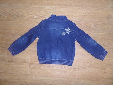 Rifľová bunda, denim,104