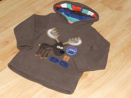 Mikina so sobíkom s kapucňou, marks & spencer,98