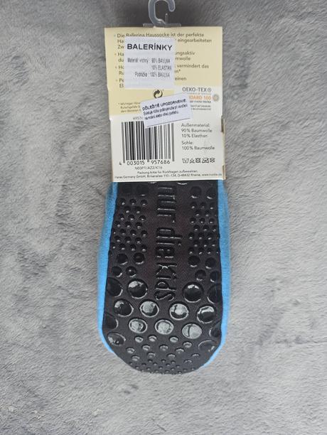 Balerínky, protišmykové papučky uni veľkosť 31-34, 31 / 32 / 33 / 34