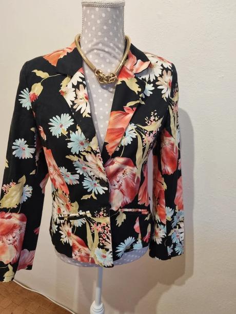 Farebné elast. sako veľ. s, s