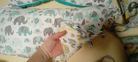 Set vankusov do detskej postielky alebo izby ako n, 