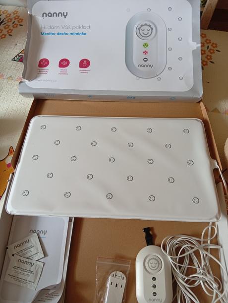 Nanny monitor dychu, nanny