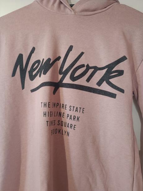 Predĺžená mikina, 128