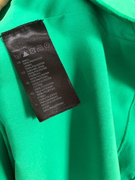 Zelené šaty h&m, h&m,44