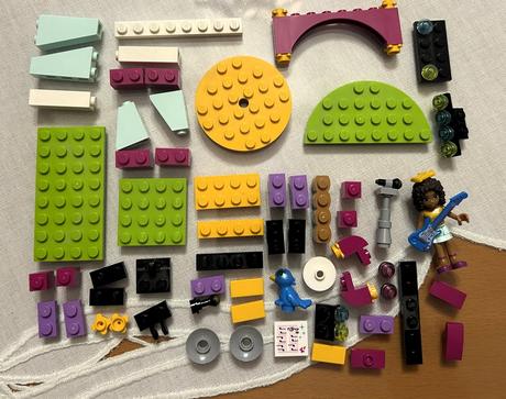Lego friends - andreino podium - komplet,