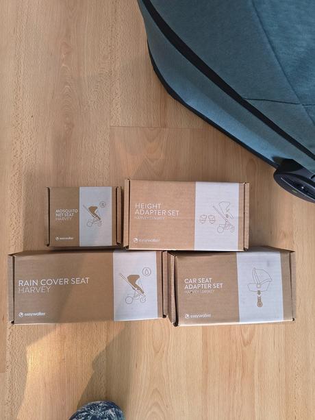 Easywalker set xxl kočík kombinovaný harvey3 fores, easywalker,easywalker harvey3