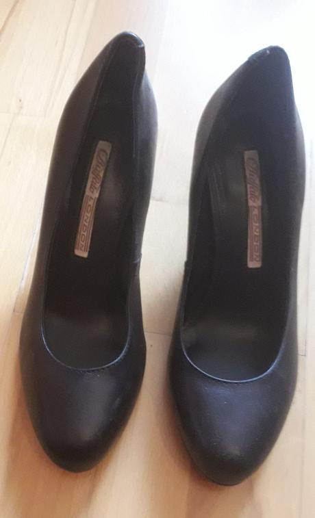 Dokonale cierne kozene lodicky,ako nove,pc 99,9e, 36