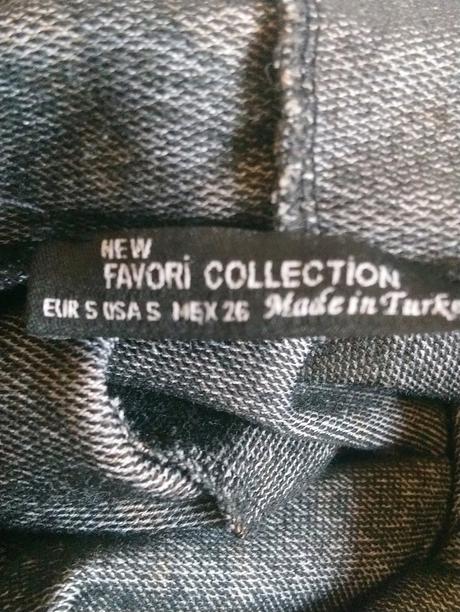 Crop tigrovaná mikina klokanka, favori, l, l